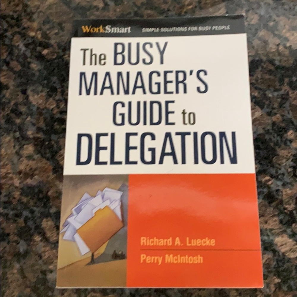 3/$22 —- Book- managers guide to delegation
